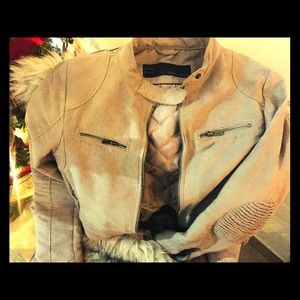 ZARA suede jacket